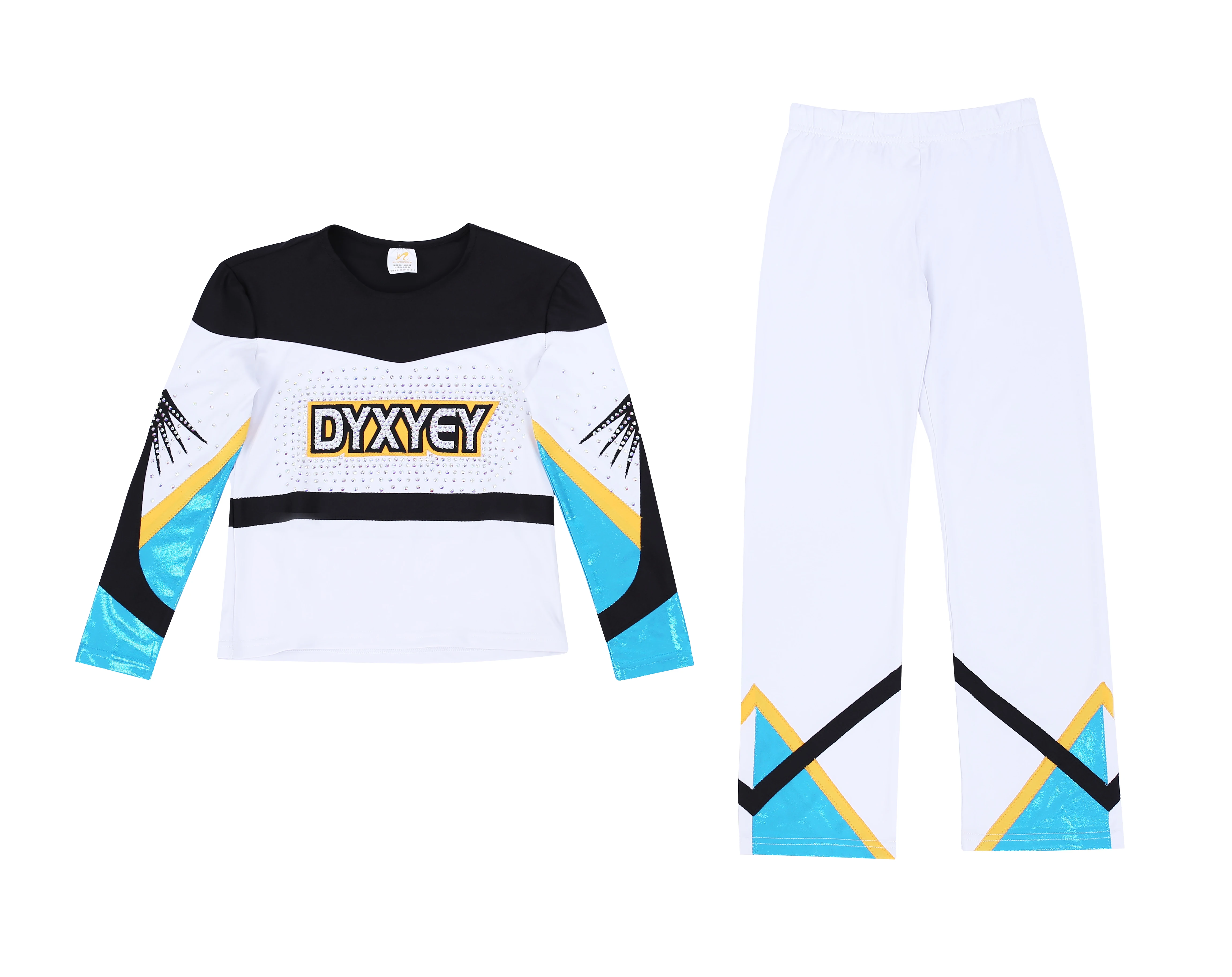 Competition Performance Studio Wear Wholesale Customized Design Cheerleader Uniforms Crop Top Cheer Kids