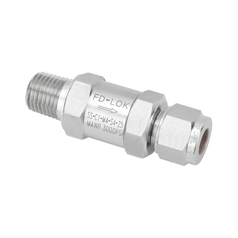316 stainless stainless check valve non return check valve 3000psi 6000psi