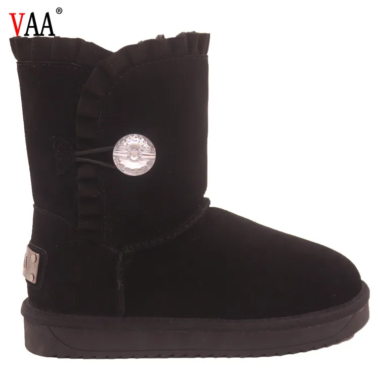 Заводская цена, индивидуальная детская Защитная обувь из овчины, зимние детские зимние сапоги