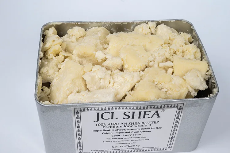 African Unrefined Raw Shea Butter Wholesale 1Kg Ivory Color Shea Butter Raw Bulk Organic