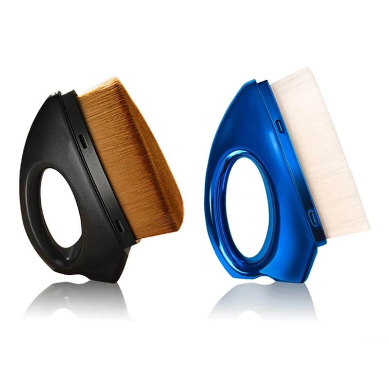 HMU Low MOQ New Fashion Private Label Flat Top Makeup Liquid Foundation Brush Single With Your Own Logo