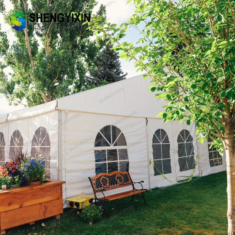 A frame customized outdoor aluminium wedding ceremony tent canopy tent marquee big tent price in sale