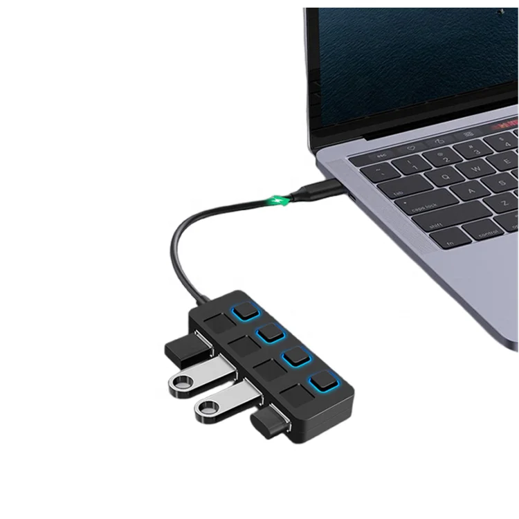 Популярные в наличии 4 порта Usb 3,0 концентратор