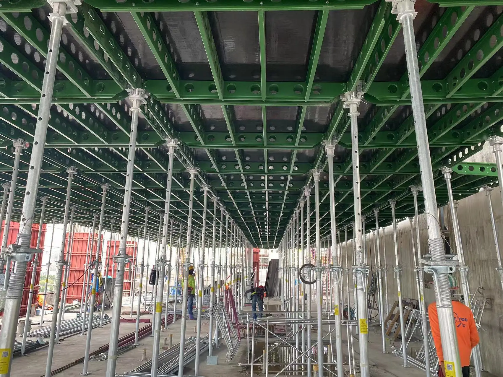 Green Formwork Panel Prop early striping  Formwork System for Concrete Construction