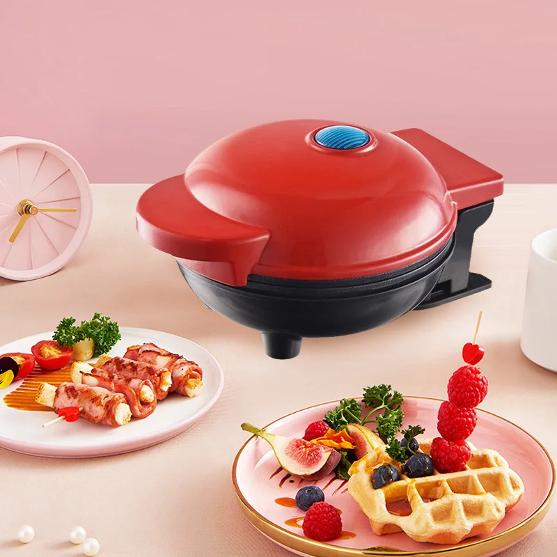 
Factory Wholesale Superior Quality 350W Independent Non Stick Belgian Machine Waffle 
