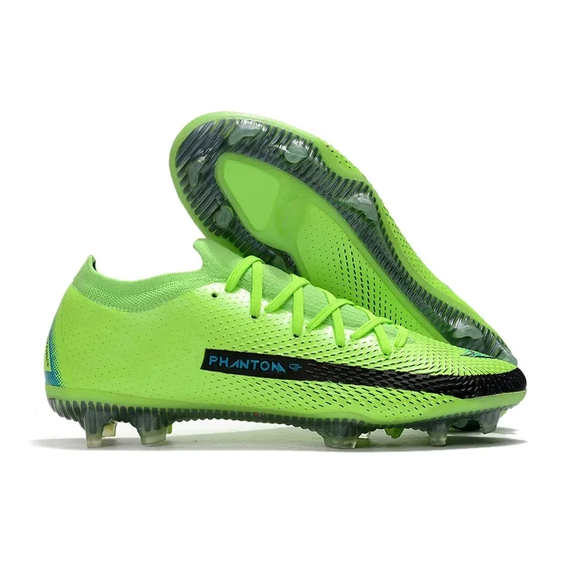 New drop shipping Mens 14th high low top all knitted waterproof Soccer SG Super fly 8 SG Pro anti clog football shoes 39-45