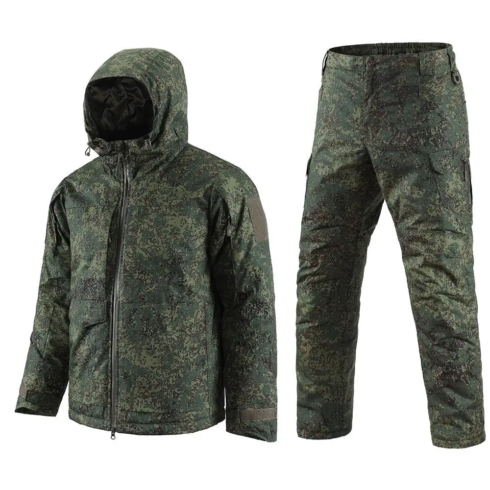 winter Black Warm Windproof Assault Camouflage Frog Waterproof Snow g8 jacket Tactical Suit Uniform Set