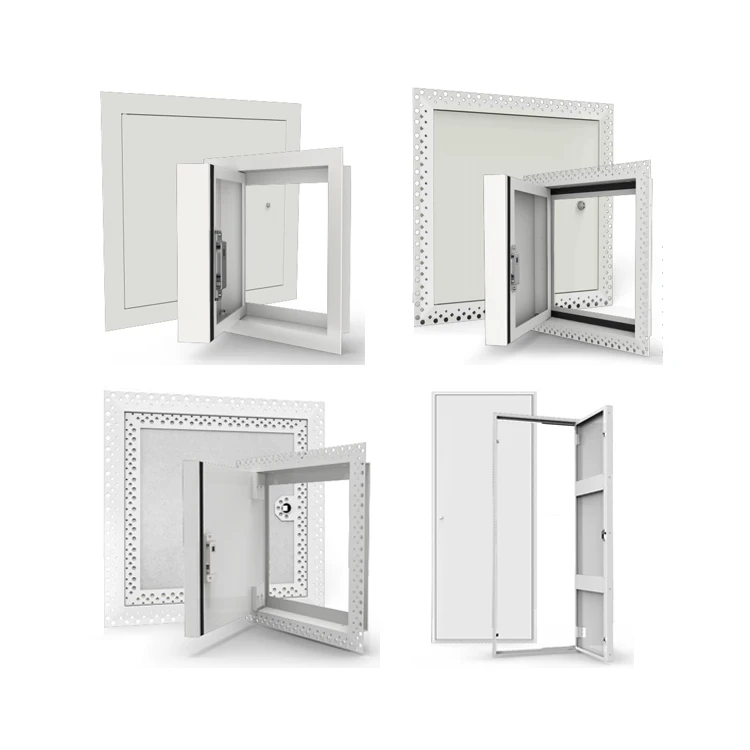 Fengze CNC ISO Сертификация Звукоизоляционная 60*60 см гипсокартон металлическая контрольная дверь алюминиевая панель доступа с замком