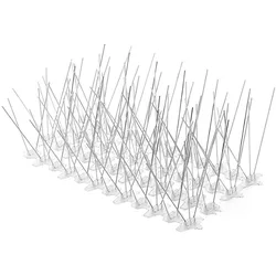 Hot Sales Bird Spike Plastic Anti Pigeon With Stainless Steel Thorn Manufacturer Wholesale Bird Spike For Pest Control