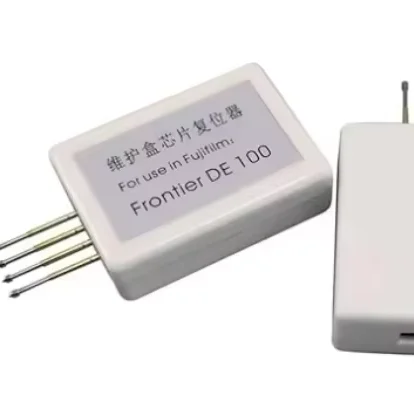 OCBESTJET Maintenance Tank Chip Resetter And Chip For Fuji Frontier DE100 DE-100 Printer