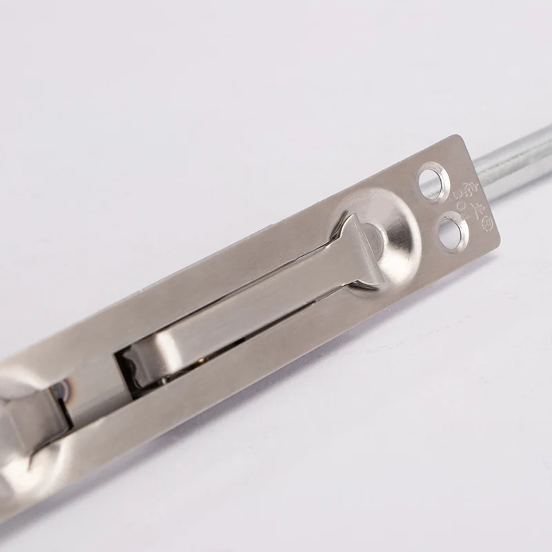 Hot Sale Wholesale  12-20 inches 201/301 Hidden Toggle Stainless Steel Door Latch furniture accessories for locking door