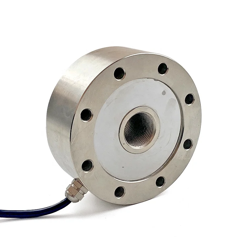 Strain Gauge Anchor Load Cell k Alloy Steel Kit Weighing Scale Customized Donut Through Hole Washer Type Anchor compres