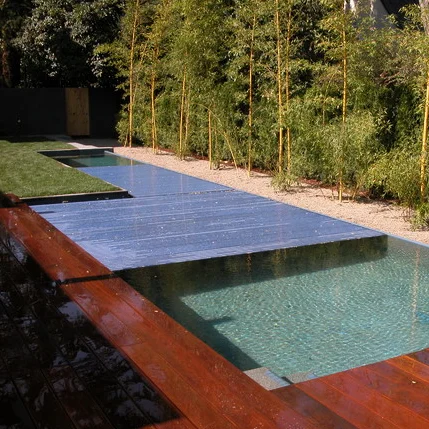 Transparent Polycarbonate rigid electric thermal  pool protect cover telescopic winter pool covers