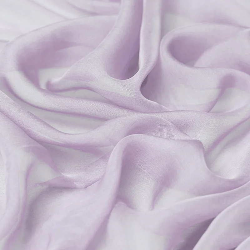 100% Pure Fashion Fabric Mulberry China silk chiffon lurex pink for Woman Dress