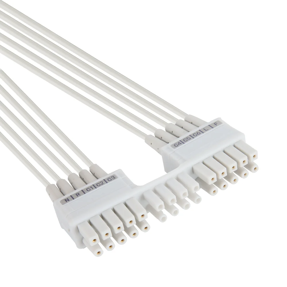 Motara Compatible Burdick 10-Lead EKG Cable Direct Connect 4.0 Banana Connector Medical Consumables 9293-041-50