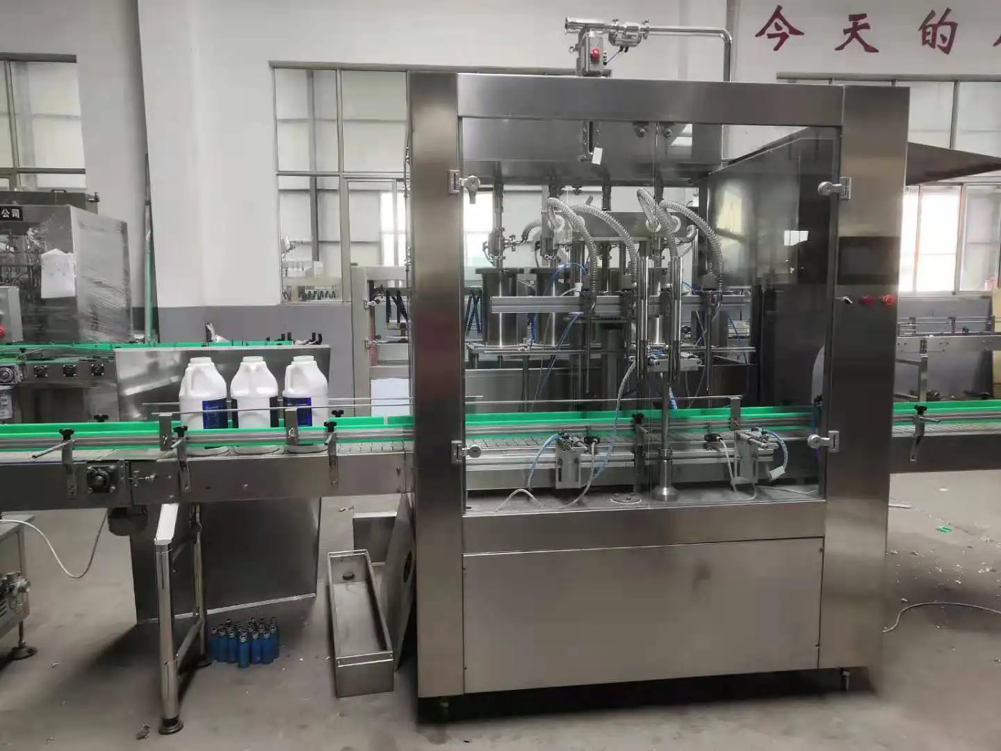 factory price bottle jar liquid automatic metering filling machine for sauces food grade
