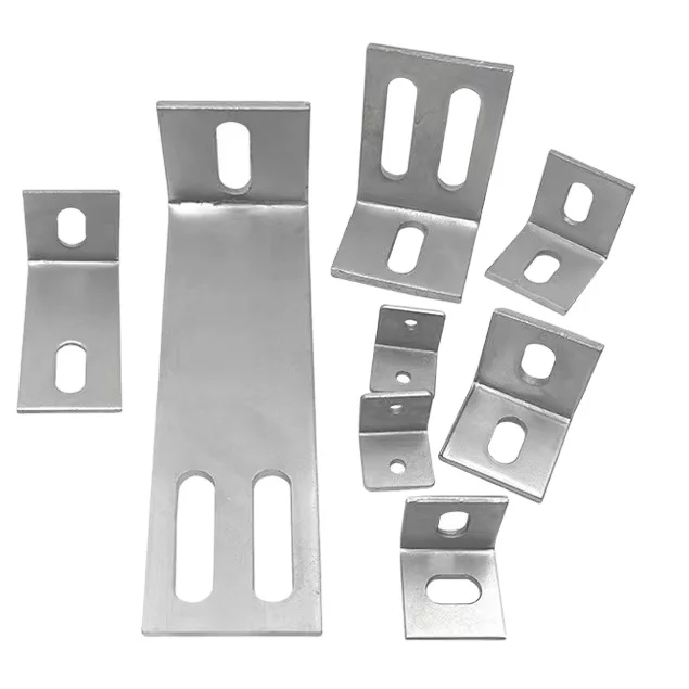 90 Degree L Shaped Angle Brackets OEM Sheet Metal Single-side Bracket,triangle Bracket 20-35 Days PDF CAD/3D Nonstandard