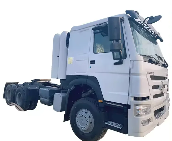 High Quality 6x4 HOWO Tractor 560HP Dieasel CNG Tractor Head
