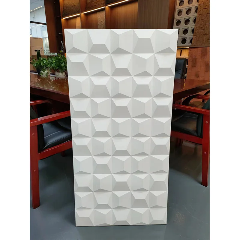 3D Waterproof PU Culture Stone PU Window Component Lightweight Polyurethane Pyramid Component Panel PU Bread Brick Panel