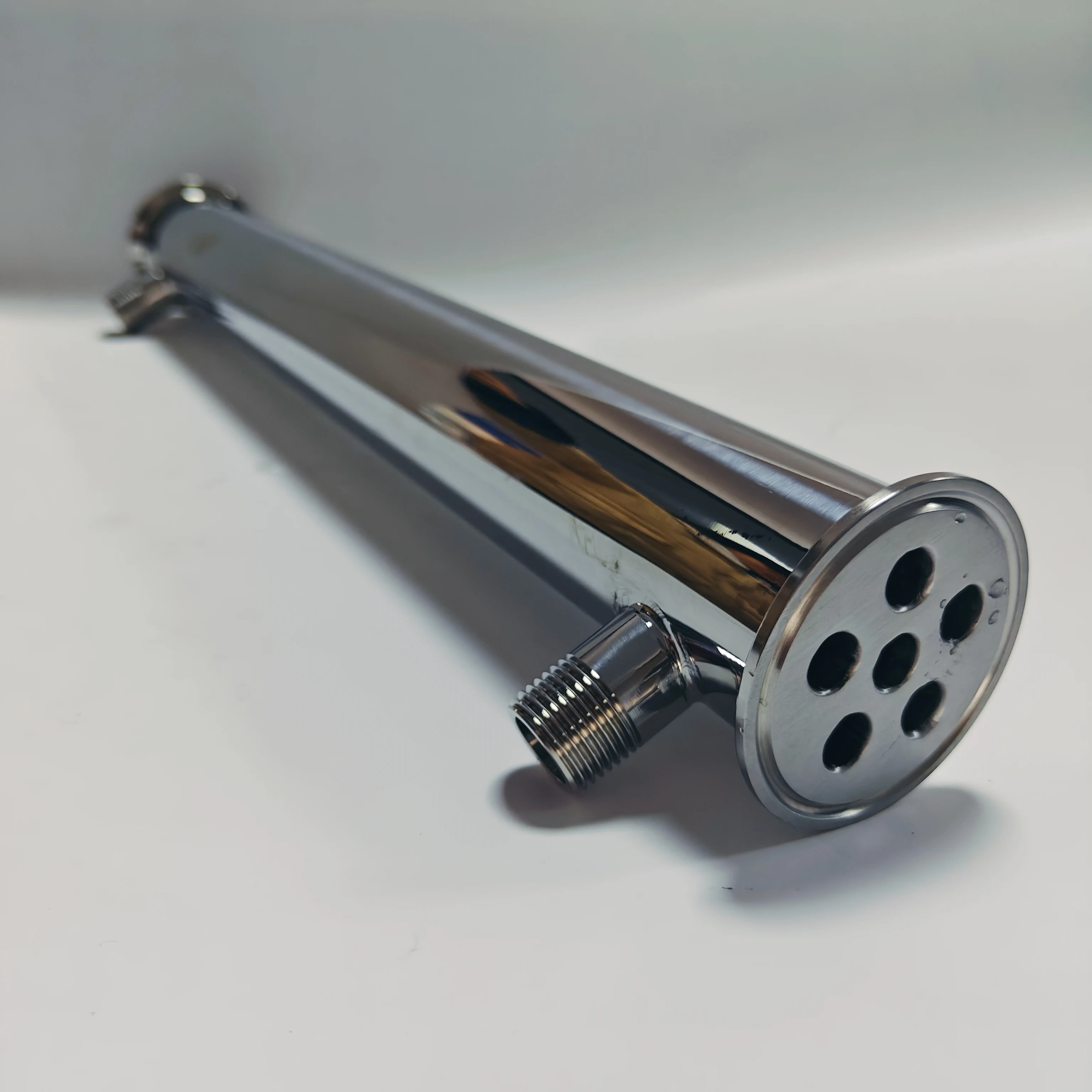 Sanitary Pipes Fitting Stainless Steel 304 Column Beer Brewing Equipment Distillation Filter 6holes Distillation Condenser Tube
