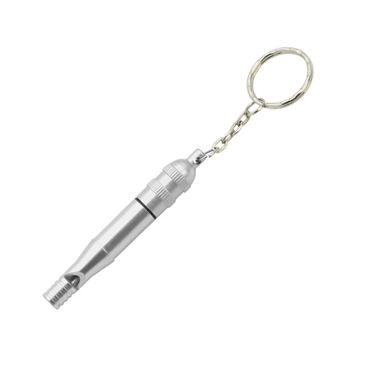 
Aluminum emergency survival training whistle outdoor climbing survival tools gift whistle keychain 
