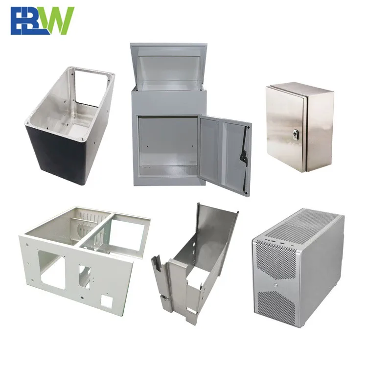 OEM custom sheet metal stamping laser cutting computer case aluminum enclosure electronic instrument enclosures
