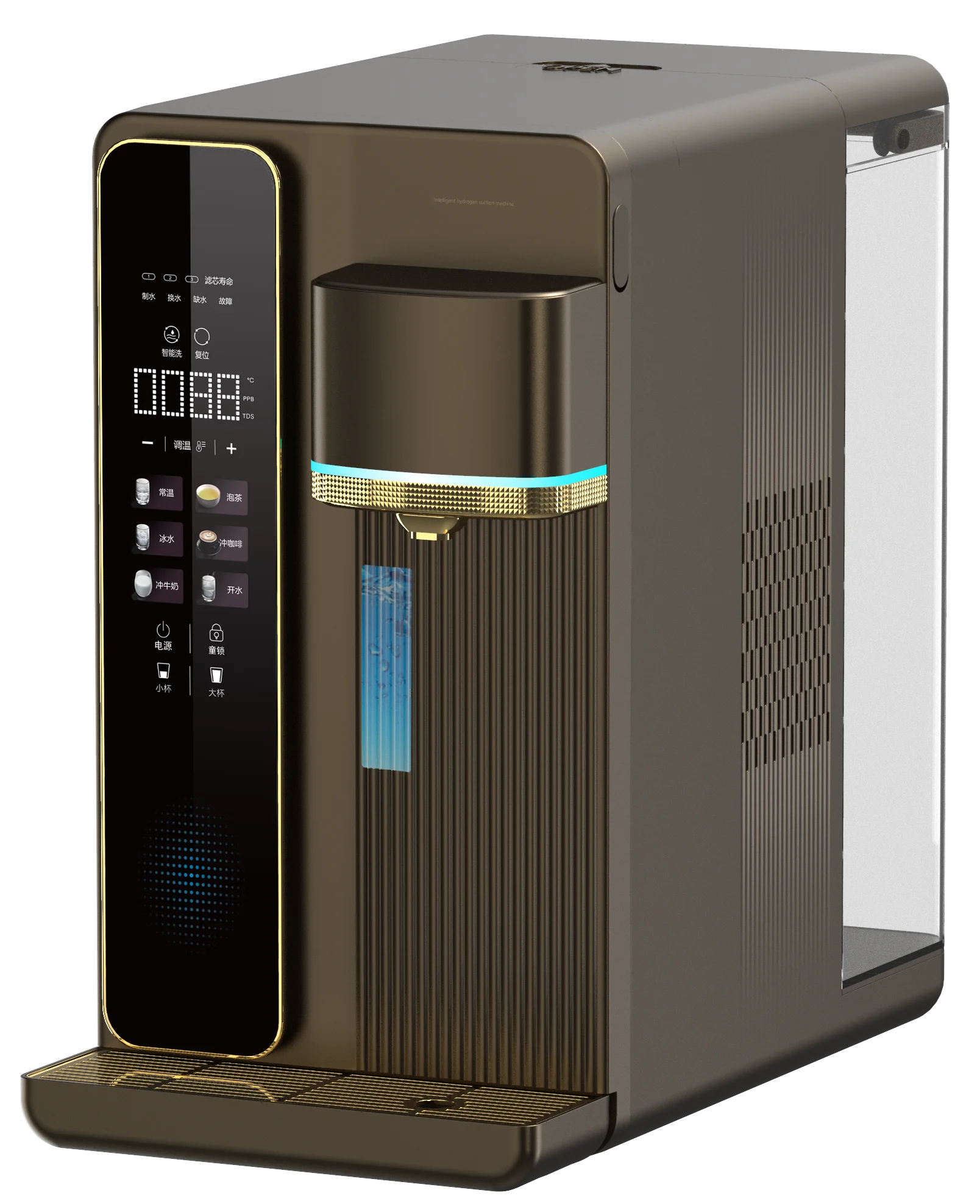 UVC water dispenser with 200G large flux membrane for desktop