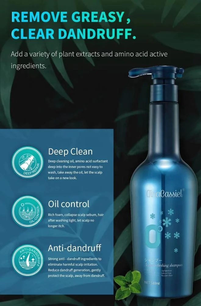 Ginacassiel Sulfate-Free & Anti-itching Amino Clarifying deep clean shampoo