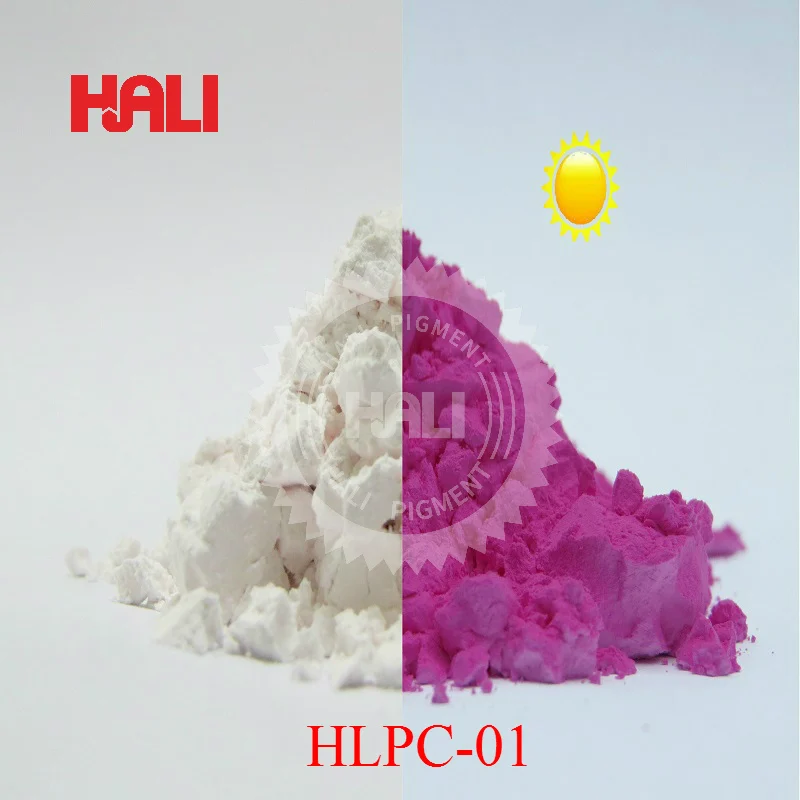 Photochromic pigment sunlight active powder photochromic powder solar sensitive pigment item:HLPC-03 color: white to blue