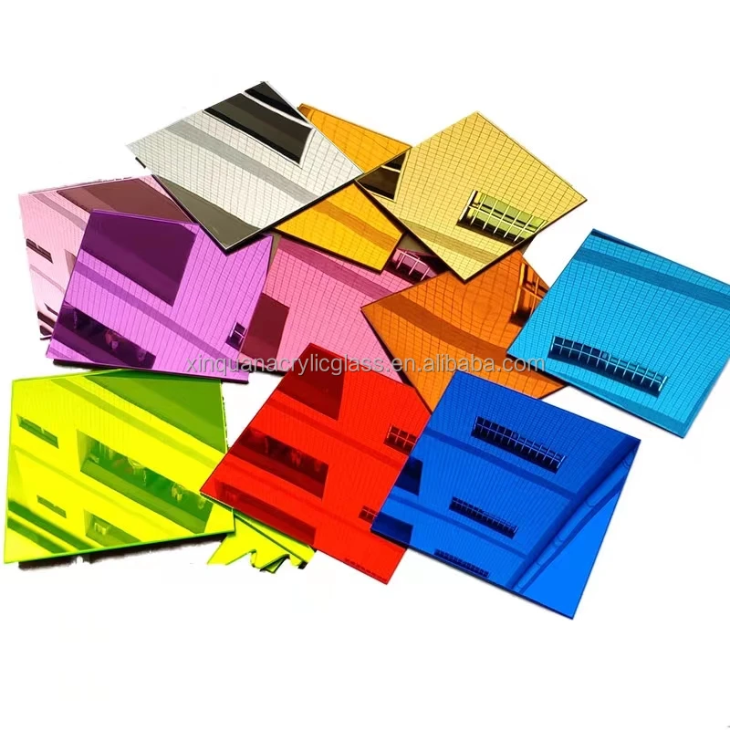 Гибкий пластиковый зеркальный лист самоклеящийся не стеклянный стикер