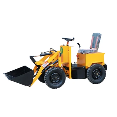 Diesel/Electric Mini small Wheel Backhoe Loader for  Construction Works