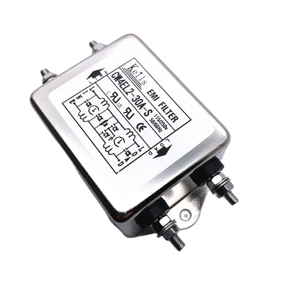 CW4EL2-30A-S Line 20a High Power Capacitor Power Noise Filter Connector