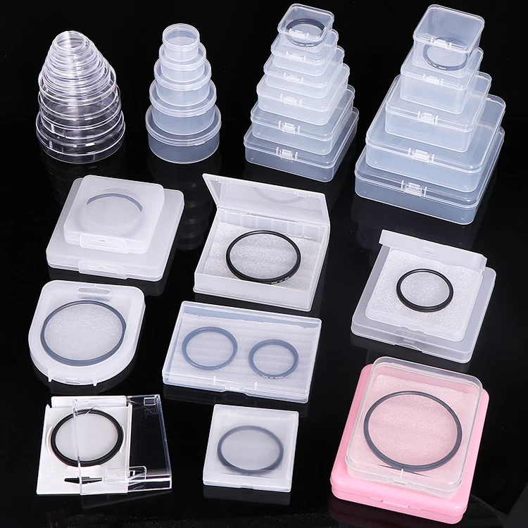 WEISHENG Plastic Filter Camera Box Wallet Holder Filter Storage Case Up to 95mm Camera Filter Container For SONY Fujifilm