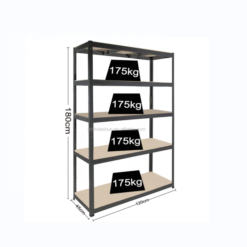 KINDE Factory MDF plant shelf metal warehouse storage rack metal rack warehouse shelf shelving