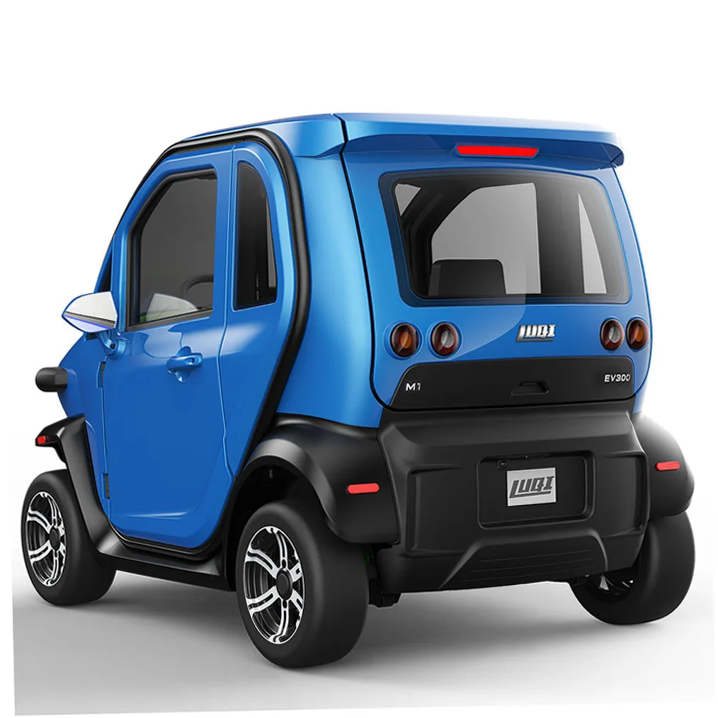 Eec L7e Luqi 4 Four Wheels Mini Electric Van Cargo For Transport