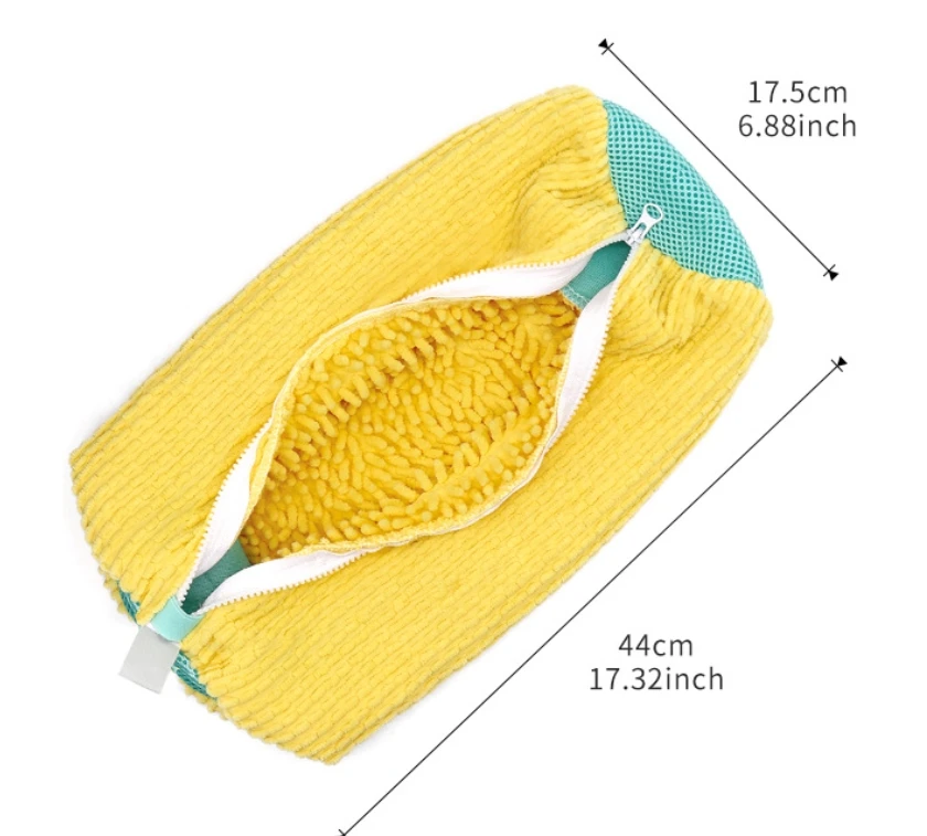 Wholesale Cheap Reusable Shoe Washing Bag For Washing Machine Custom Logo High Quality Shoe Laundry Wash Bag With Zipper