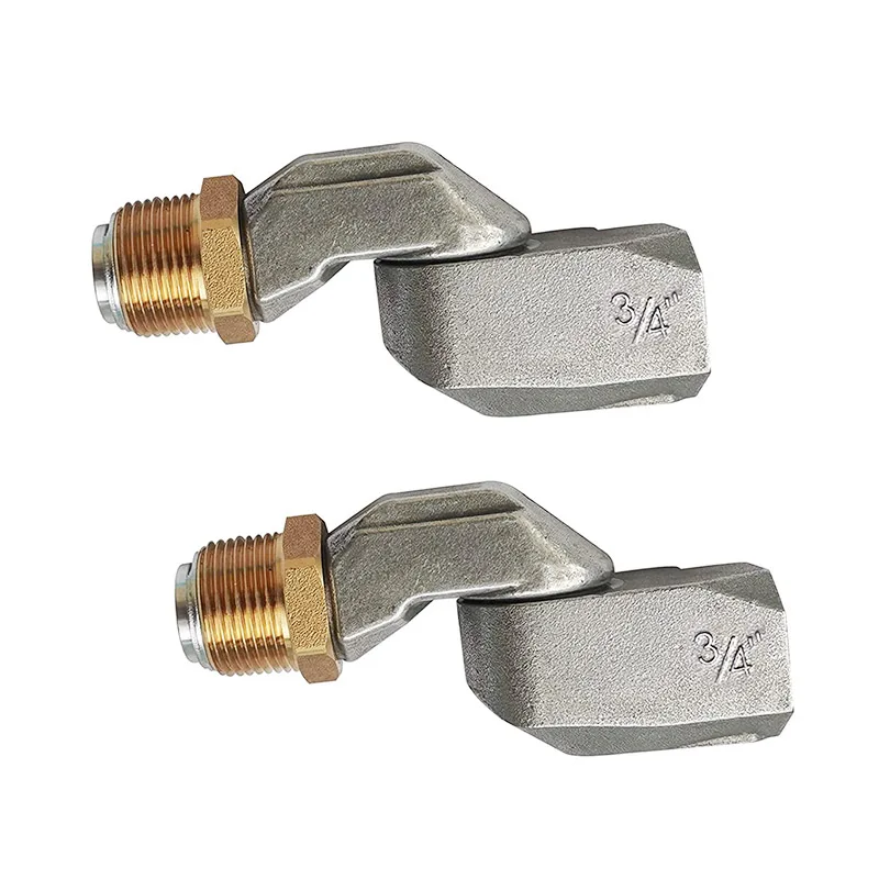1 Inch NPT Fuel Hose Swivel 360 Rotating Connector for Fuel Nozzle Multi Plane Fuel Plane Swivel