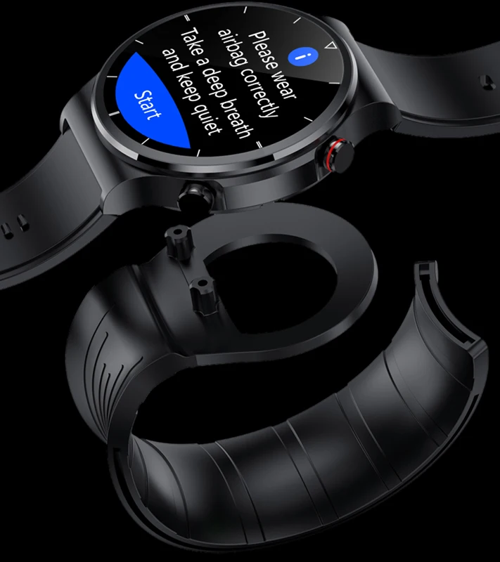 S2  Blood Oxygen Heart Rate Body temperature Wrist Watches for Men women teens Luxury Smart Android ios Band Sports Watch