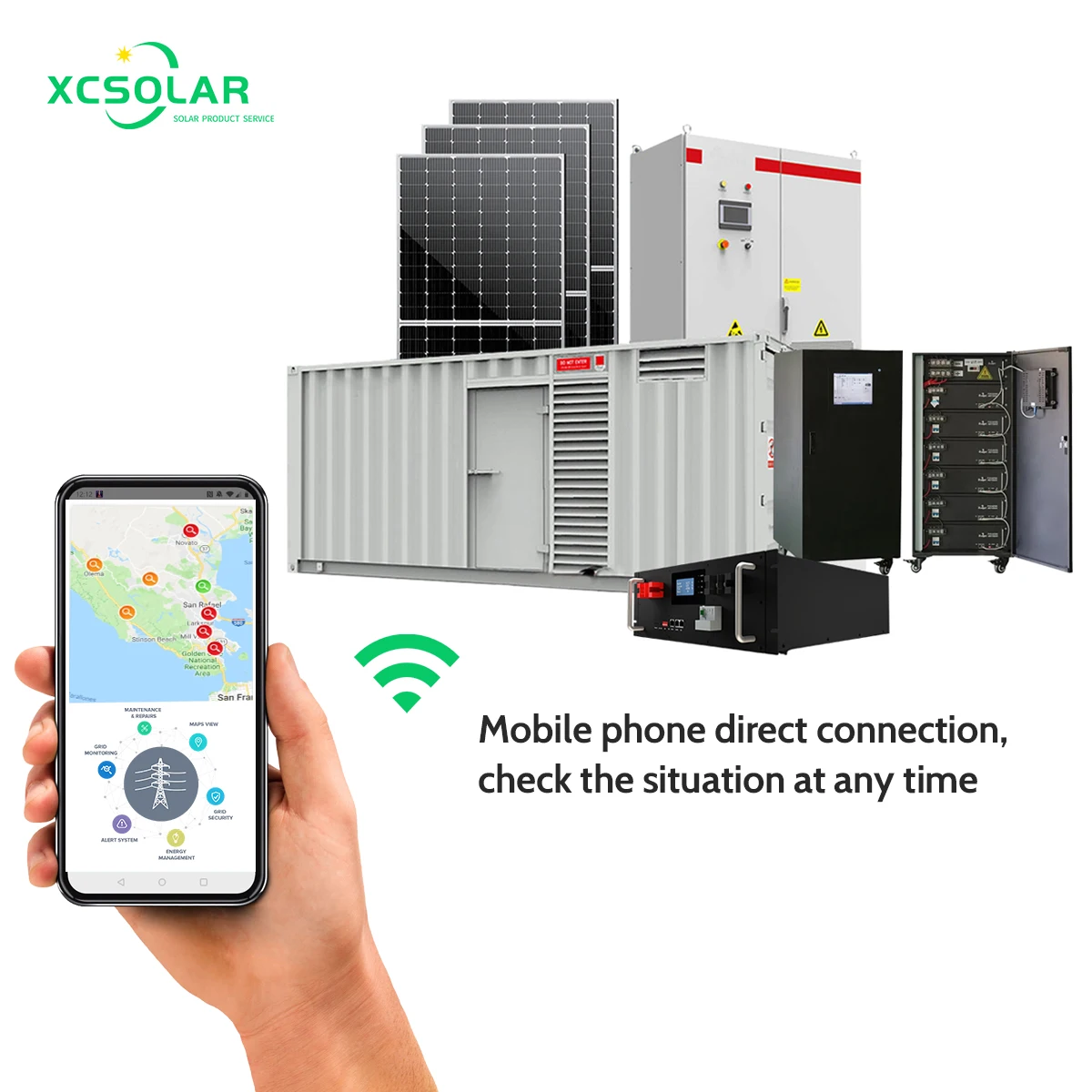 Factory Price 500KWH Battery For Energy Storage Lifepo4 Lithium Ion Battery Solar Energy Storage Cabinet Battery System/