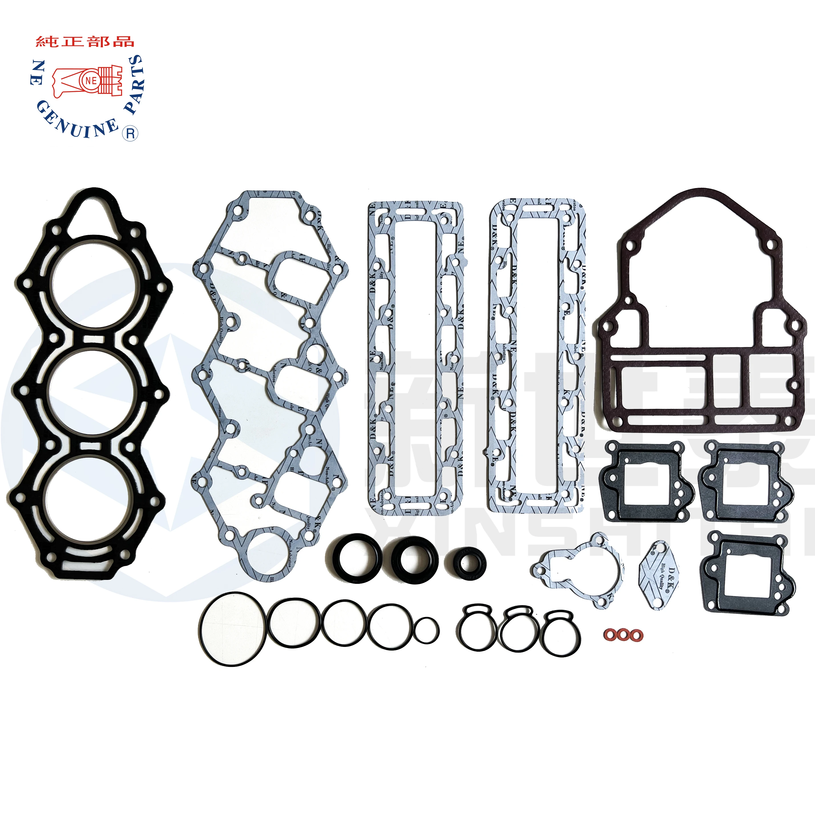 3C8-87121-0 Outboard engine complete gasket seal kit outboard power head gasket for TOHATSU 40ho 50hp M40D2 M50D2 2 STROKE