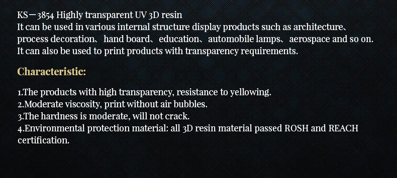 lcd dlp resin