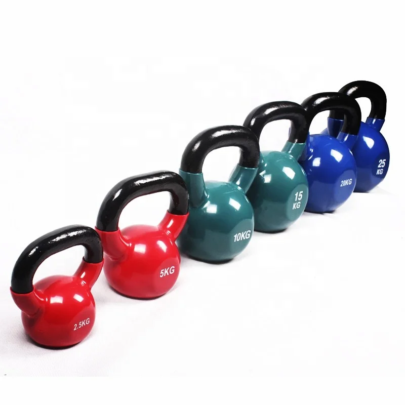 Vinyl Neoprene Cast Iron Kettlebell 10KG