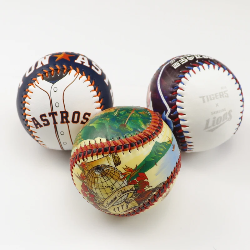 Wholesale Customization Baseballs Game Youth Adult Practice PVC Leather Baseball 9 inch With Reasonable Price