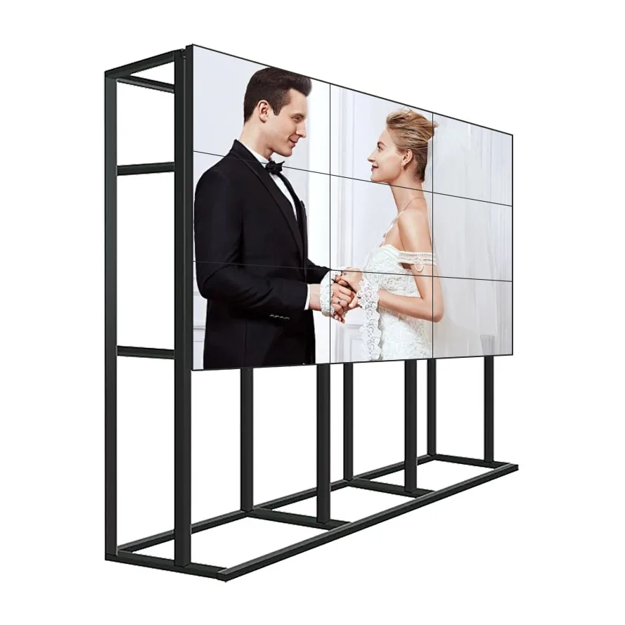 Экраны для сращивания помещений многопрофильные видеостены Android Digital Signage 55 дюймов