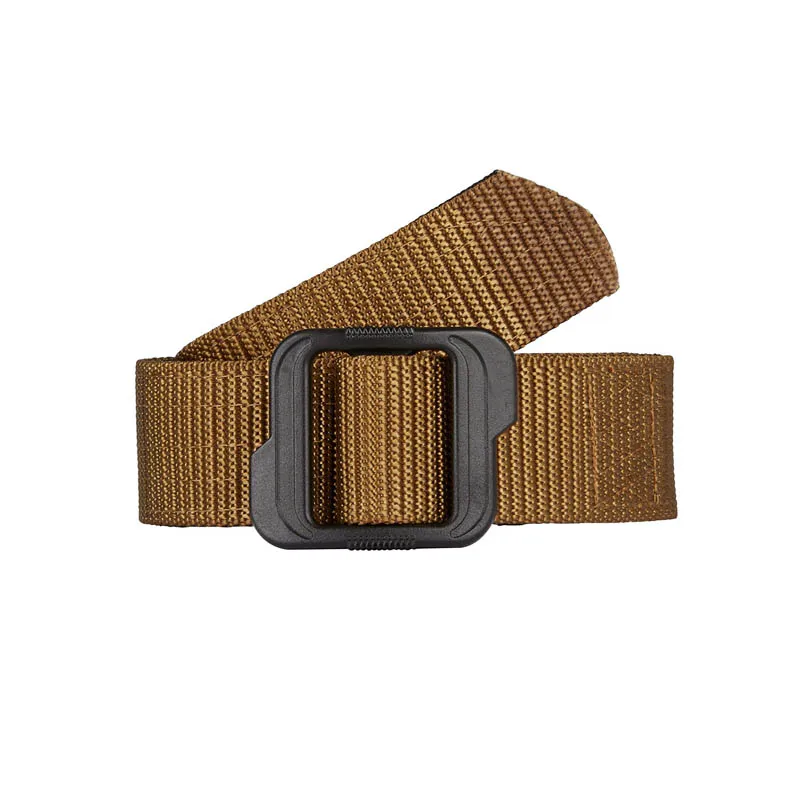 Повседневный тактический нейлоновый ремень с черной пряжкой TDU поясной