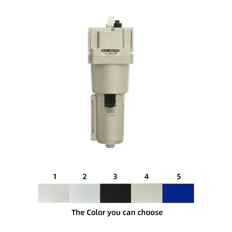 XMC HNAL5000-10 NPT 1 inch aluminum alloy pneumatic components large diameter air filter regulator oil cup lubricator