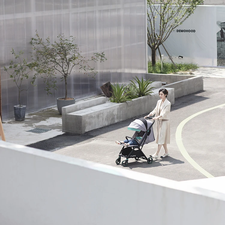 Factory Sale Adjustable Multi-Function Convertible Easy Foldable Portable 360 Rotation Baby Stroller Reversible For Baby Boy