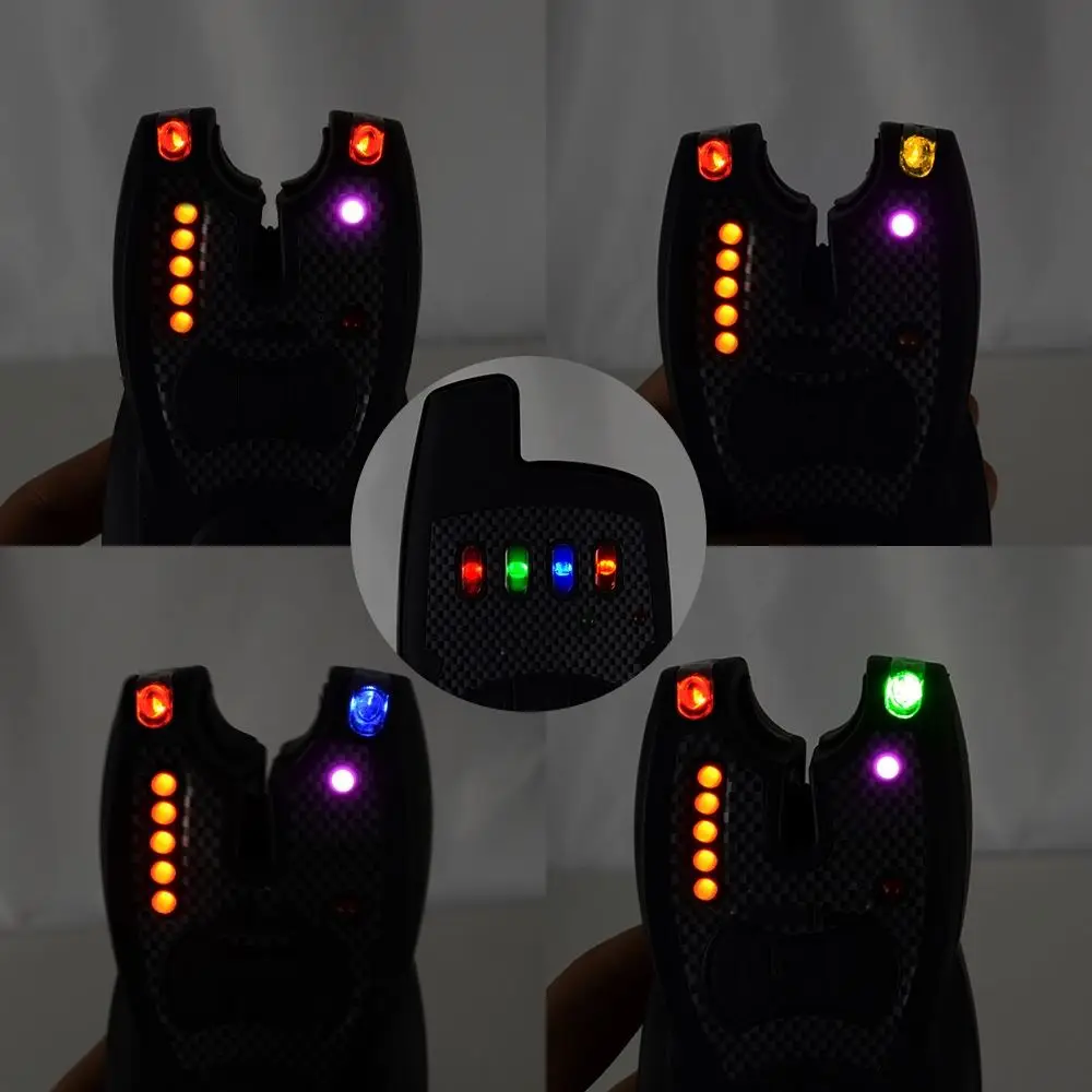 Topline Wireless Fishing Bite Alarm Set With Range Test Function 1+4 Carp Fishing Alarm And Receiver Carp Fishing Tackle