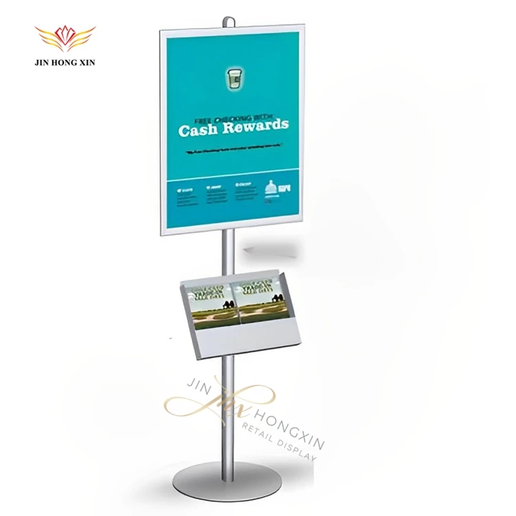 rotating metal counter top free standing supermarket poster greeting small magazine playing card display racks