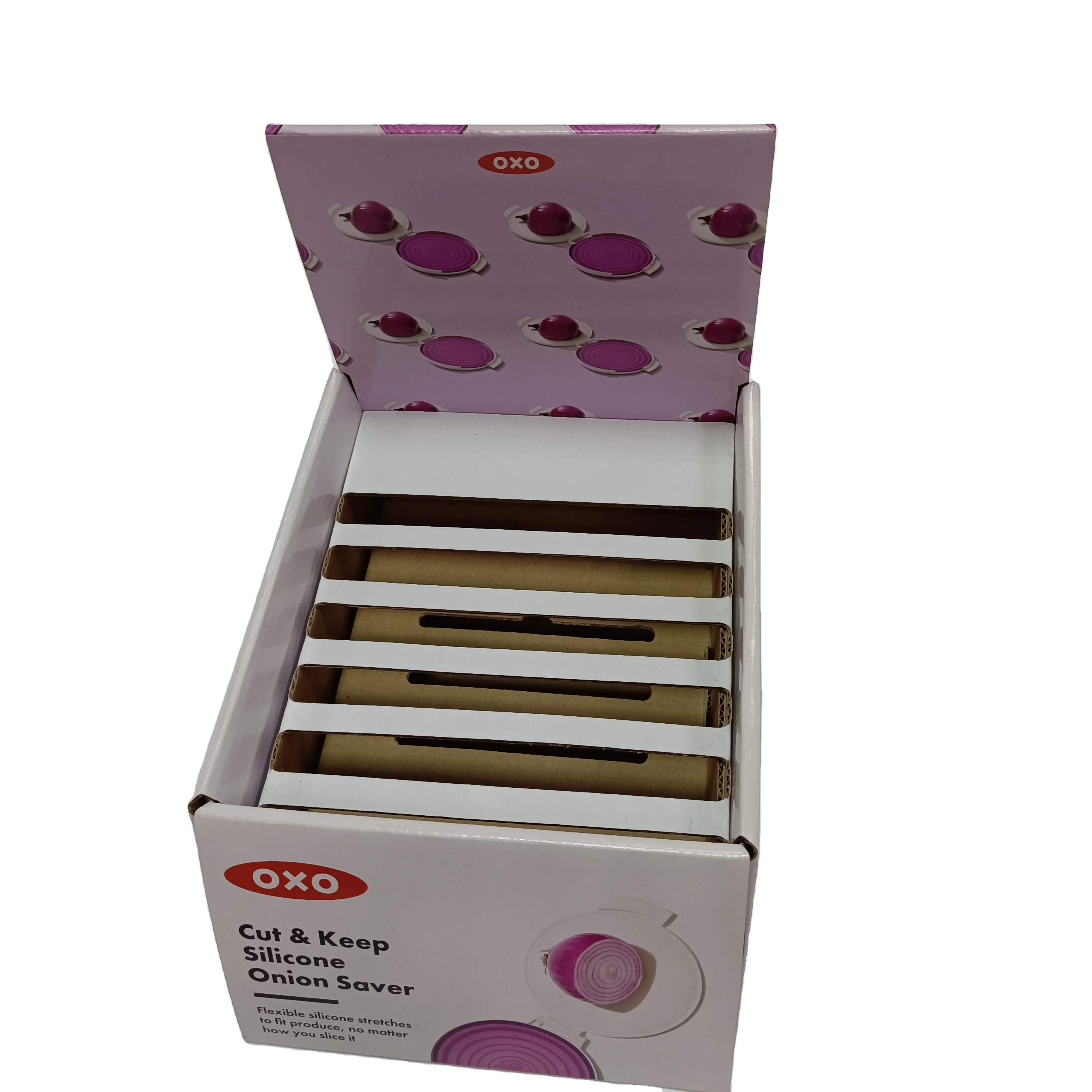 Eco friendly foldable corrugated display box